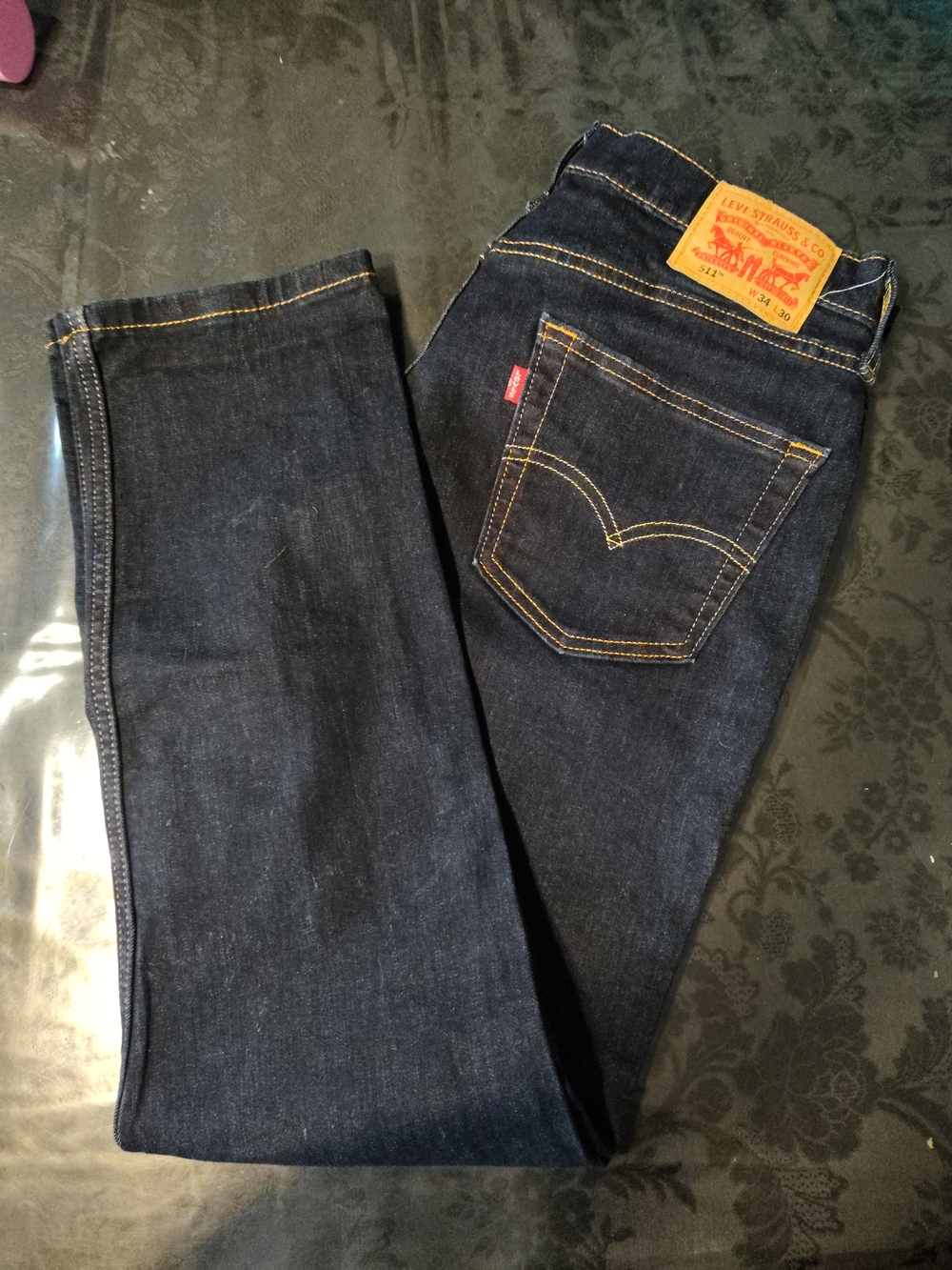 W34xL30 Levis Slim Fit Denim Jeans